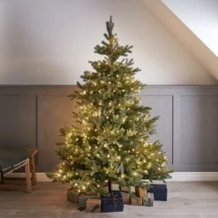 300 Warm White LED Micro Christmas Tree Lights