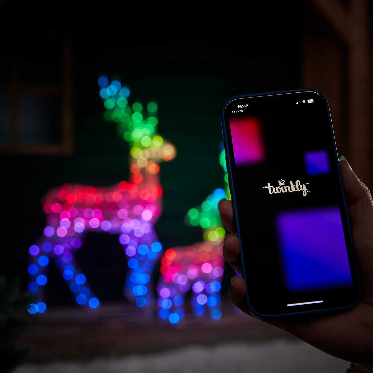 Twinkly Smart Light Up Reindeer Family 18 Twinkly Smart Light Up Reindeer Family - Image 18