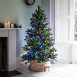 Holiday Decor Shop -Holiday Decor Shop EL100MG 100 Multicoloured LEDs on Green Cable Christmas Tree P1 d0c022d4 8f98 4c8a 8a25 db298bf565b1