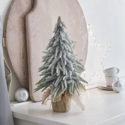 Snowy Mini Christmas Tree