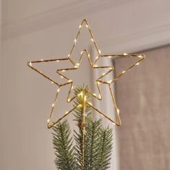 Christmas Tree Decoration Bundle -Holiday Decor Shop LL21104 gold star tree topper christmas tree 93715730 0944 42a7 9eaa 0dc8fab06d75
