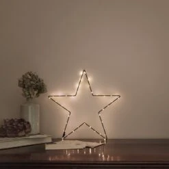 34cm Black Osby Star Light