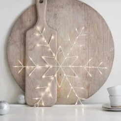 Osby Snowflake Christmas Window Light