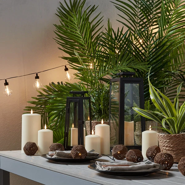 20 Warm White Vintage Style Solar Festoon Lights 7 20 Warm White Vintage Style Solar Festoon Lights - Image 7