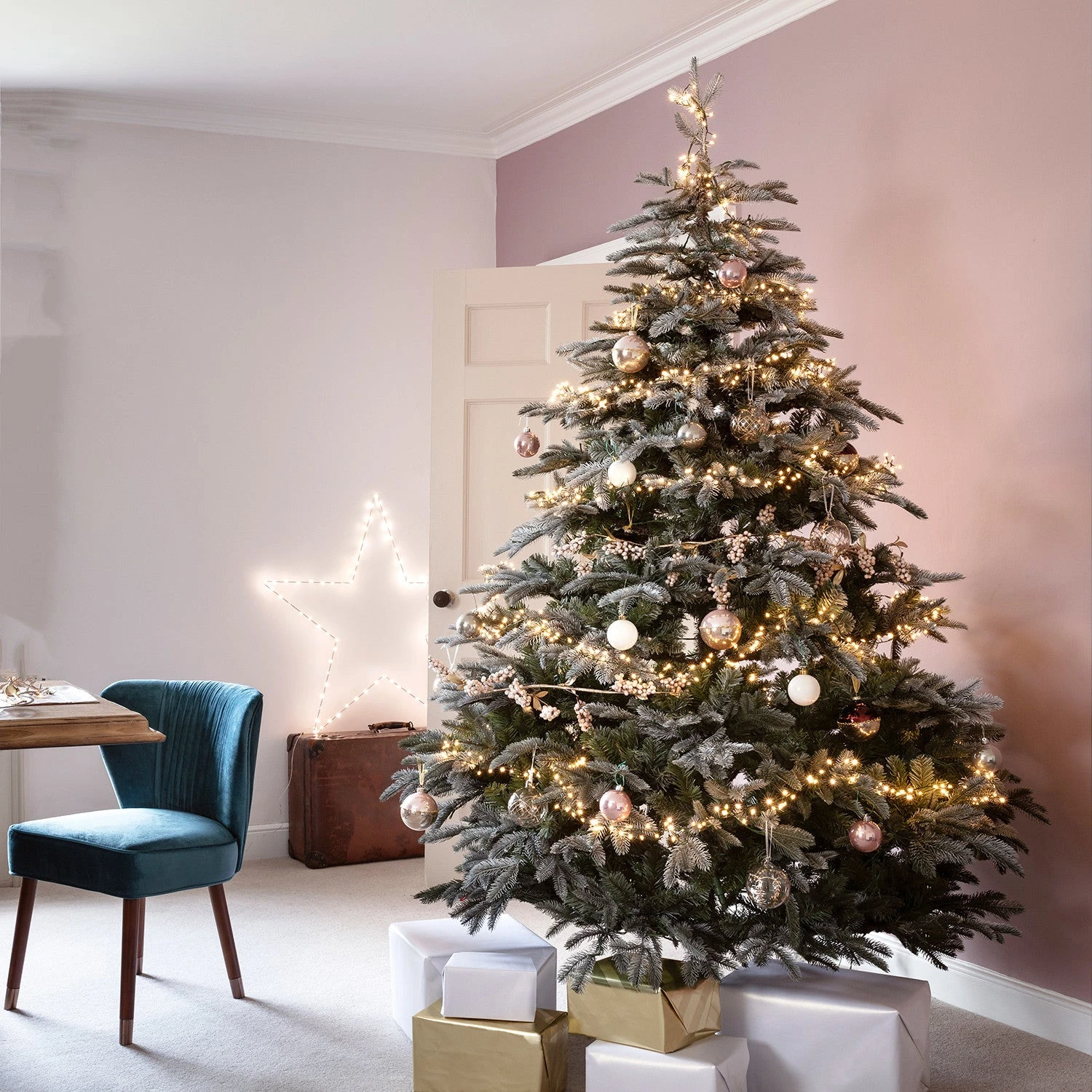 1200 Warm White LED Micro Cluster Christmas Tree Lights 15m 2 1200 Warm White LED Micro Cluster Christmas Tree Lights 15m - Image 2