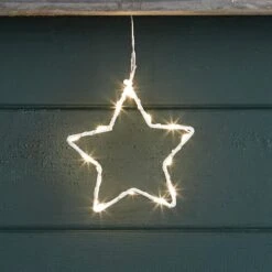 Osby Star Outdoor Christmas Light 5 Osby Star Outdoor Christmas Light -Holiday Decor Shop PL20025 3 Outdoor Christmas LED Star Garland Close