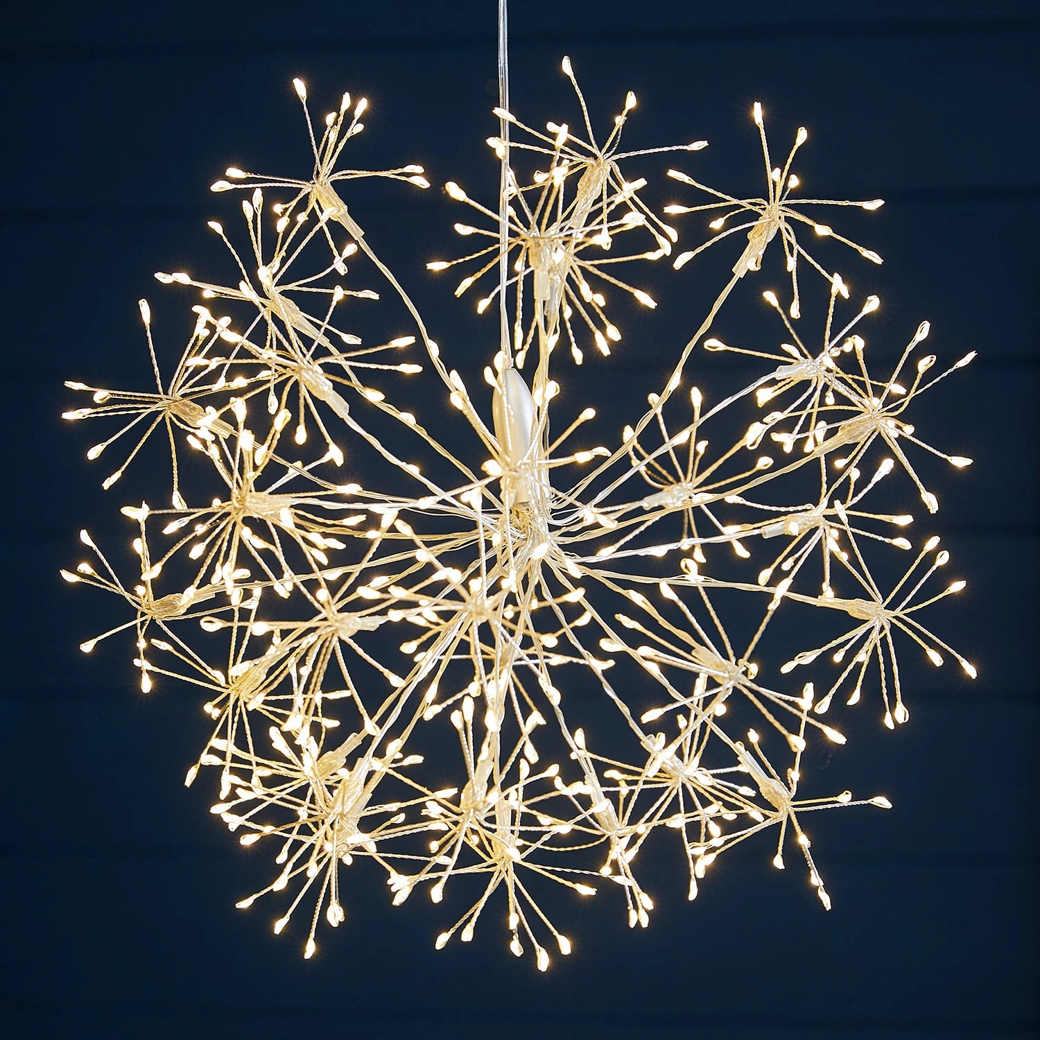 Warm White Starburst Christmas Light 2 Warm White Starburst Christmas Light - Image 2