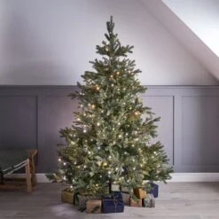 300 Warm White & White Dual Colour LED Christmas Tree Lights