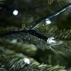 300 Warm White & White Dual Colour LED Christmas Tree Lights 14 300 Warm White & White Dual Colour LED Christmas Tree Lights -Holiday Decor Shop PL21055 300 Warm White Dual LED Christmas Tree Lights On Tree White Close Up 3