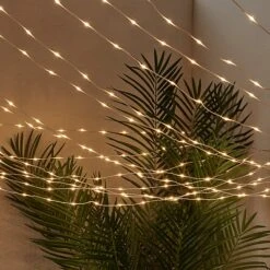 Outdoor Dining Lighting Bundle -Holiday Decor Shop PL23001 250 Dual Colour LED Connectable Canopy Light Close Up Warm White 2000x2000 eca3c05f 4fe4 4e7a a998 1f66f11e5b19