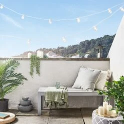 Pro Connect 100m 200 Warm White Connectable Festoon Lights Clear Cap White Cable -Holiday Decor Shop PR10 2YWWC Pro Connect Warm White Festoons Clear Cap White Cable Balcony TruGlow Candles LED Fountain 53980d7b b233 45bc 9ebc ace181d0a4b6