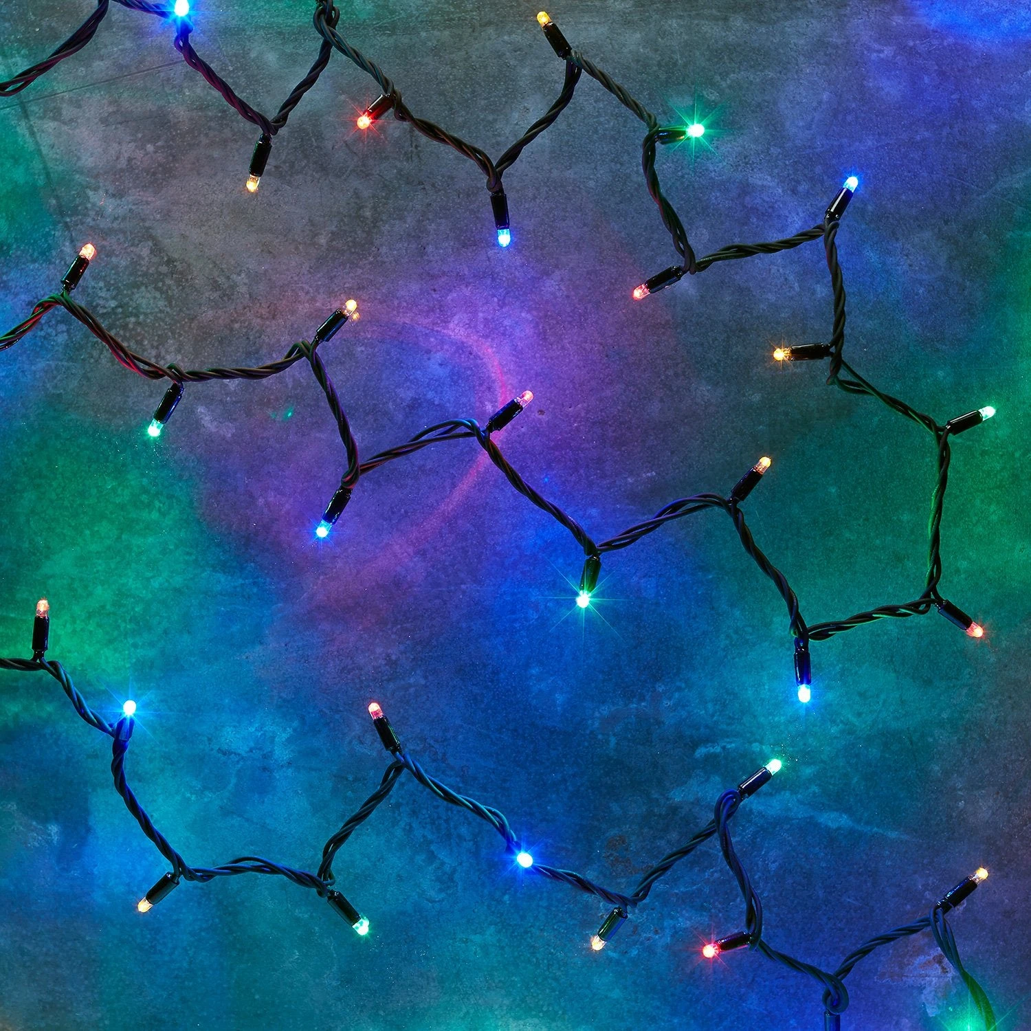 Pro Connect 5m 50 Multi Coloured Connectable String Lights Black Cable 5 Pro Connect 5m 50 Multi Coloured Connectable String Lights Black Cable - Image 5