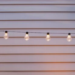 10 Warm White Carnival Solar Festoon Lights -Holiday Decor Shop SL17001 Warm White Solar Carnival Festoon Lights Outdoor Garden Close P2 e7d150b0 67c4 4b14 a385 f79e23f763ff