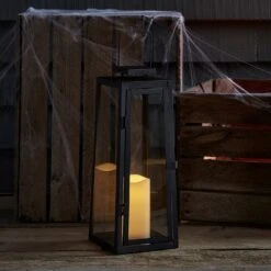 Porto Large Solar Garden Lantern