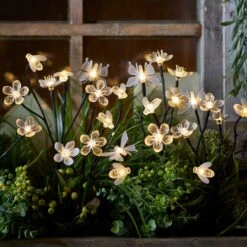 Flower, Bee & Butterfly Solar Stake Lights