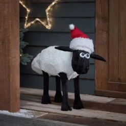 Shaun The Sheep™ Light Up Christmas Figure -Holiday Decor Shop STS01 2