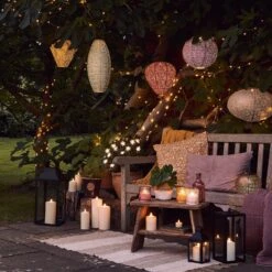 Tyvek Pink Moroccan Hanging Solar Lantern -Holiday Decor Shop Summer Evening Garden Lights Lifestyle 2 2000x2000 af22e186 e066 4aac 839e 55936f388c02