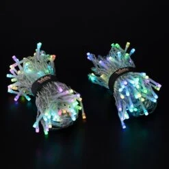 5m 190 LED Twinkly Smart App Controlled Icicle Lights Multi Coloured & White Edition -Holiday Decor Shop TW20008 twinkly app controlled smart Christmas lights special edition icicle lights 2