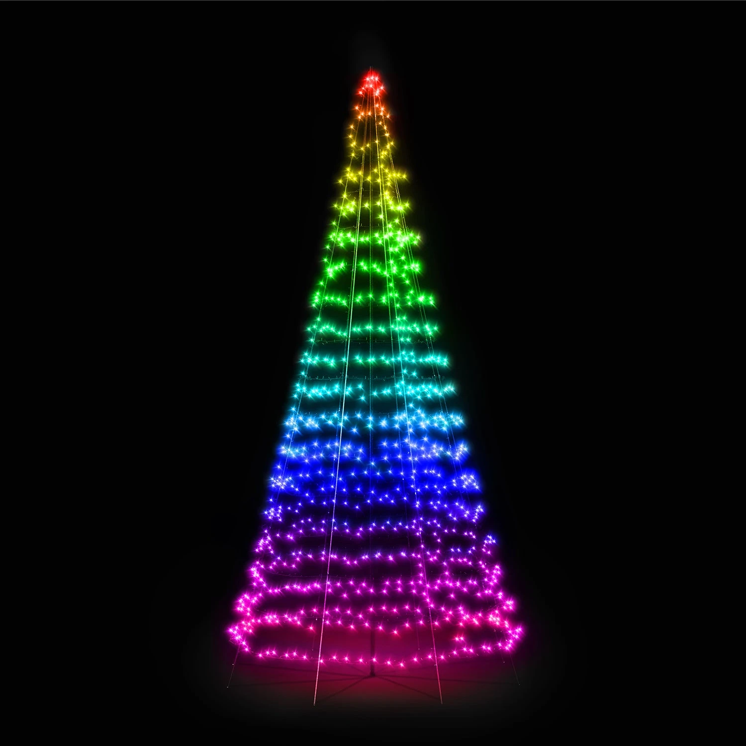4m 750 LED Twinkly Smart App Controlled Outdoor Christmas Tree Multi Coloured & White Edition 1 4m 750 LED Twinkly Smart App Controlled Outdoor Christmas Tree Multi Coloured & White Edition