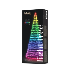 4m 750 LED Twinkly Smart App Controlled Outdoor Christmas Tree Multi Coloured & White Edition 5 4m 750 LED Twinkly Smart App Controlled Outdoor Christmas Tree Multi Coloured & White Edition -Holiday Decor Shop TW21003 Twinkly 4m 750 LED Fairybell Outdoor Light Tree Box