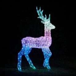 Twinkly Stag Smart Light Up Reindeer -Holiday Decor Shop TWXX2301 11