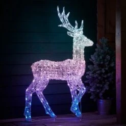 Twinkly Stag Smart Light Up Reindeer -Holiday Decor Shop TWXX2301 6