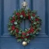 66cm Oversized Red Berry Christmas Wreath