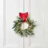 35cm Red Berry Christmas Wreath Micro Light Bundle
