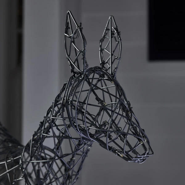 Regular Harlow Rattan Doe & Fawn Dual Colour LED Light Up Reindeer 24v 18 Regular Harlow Rattan Doe & Fawn Dual Colour LED Light Up Reindeer 24v - Image 18