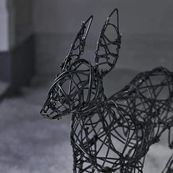 Regular Harlow Rattan Doe & Fawn Dual Colour LED Light Up Reindeer 24v 19 Regular Harlow Rattan Doe & Fawn Dual Colour LED Light Up Reindeer 24v - Image 19