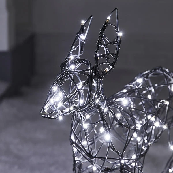 Regular Harlow Rattan Doe & Fawn Dual Colour LED Light Up Reindeer 24v 14 Regular Harlow Rattan Doe & Fawn Dual Colour LED Light Up Reindeer 24v - Image 14