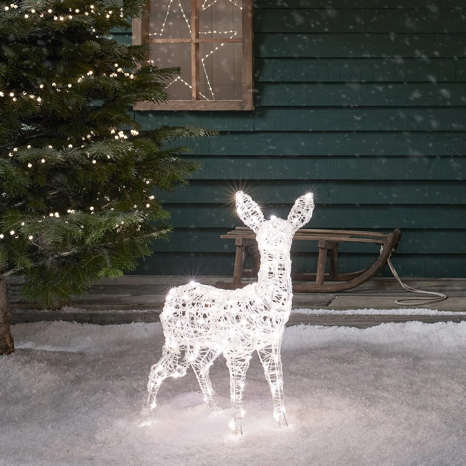 Swinsty Fawn Dual Colour LED Light Up Reindeer 9 Swinsty Fawn Dual Colour LED Light Up Reindeer - Image 9