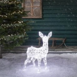 Swinsty Fawn Dual Colour LED Light Up Reindeer 12 Swinsty Fawn Dual Colour LED Light Up Reindeer -Holiday Decor Shop XX2307UK 5