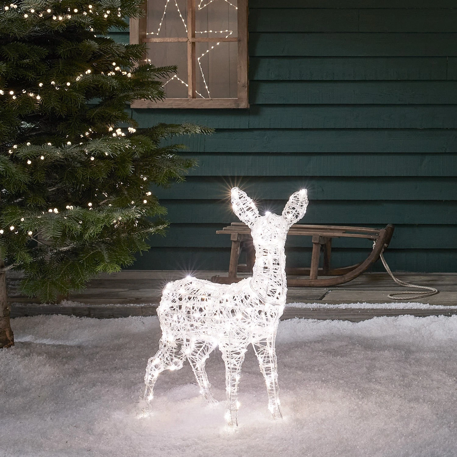Swinsty Fawn Dual Colour LED Light Up Reindeer 5 Swinsty Fawn Dual Colour LED Light Up Reindeer - Image 5